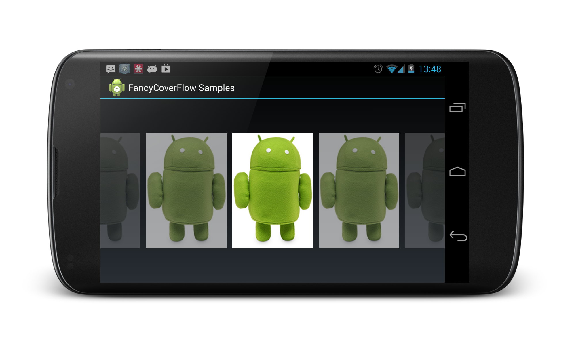 FancyCoverFlow Screenshot Nexus 4